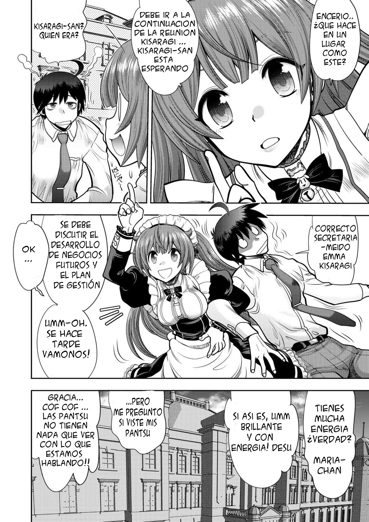 [Yagami Dai] CUSTOM ORDER MAID 3D2 Ch. 1 Maria to Hatsutaiken H (BugBug 2020-08) [Spanish] [Meido] [Digital] image number 3