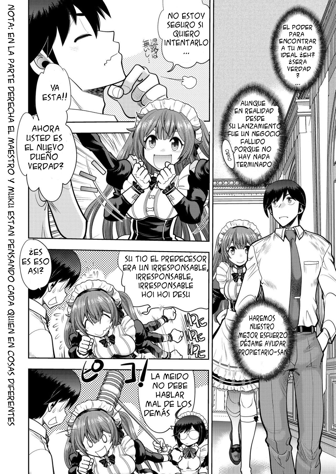 [Yagami Dai] CUSTOM ORDER MAID 3D2 Ch. 1 Maria to Hatsutaiken H (BugBug 2020-08) [Spanish] [Meido] [Digital] image number 5