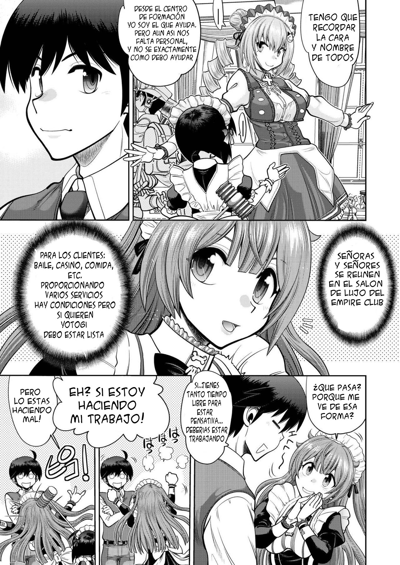 [Yagami Dai] CUSTOM ORDER MAID 3D2 Ch. 1 Maria to Hatsutaiken H (BugBug 2020-08) [Spanish] [Meido] [Digital] image number 6