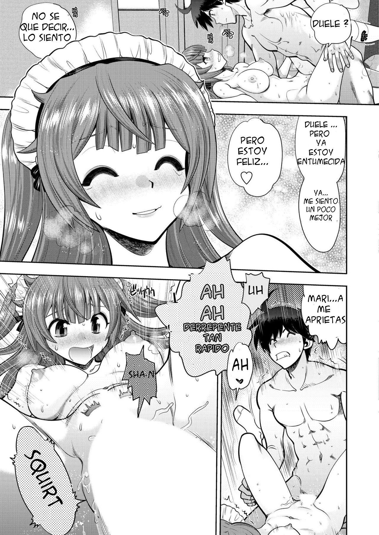 [Yagami Dai] CUSTOM ORDER MAID 3D2 Ch. 1 Maria to Hatsutaiken H (BugBug 2020-08) [Spanish] [Meido] [Digital] image number 16