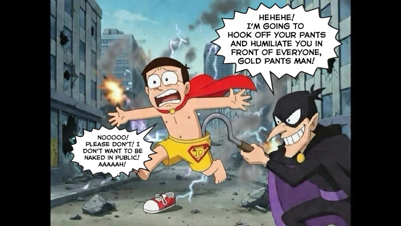 Golden Pants Man numero di immagine  12