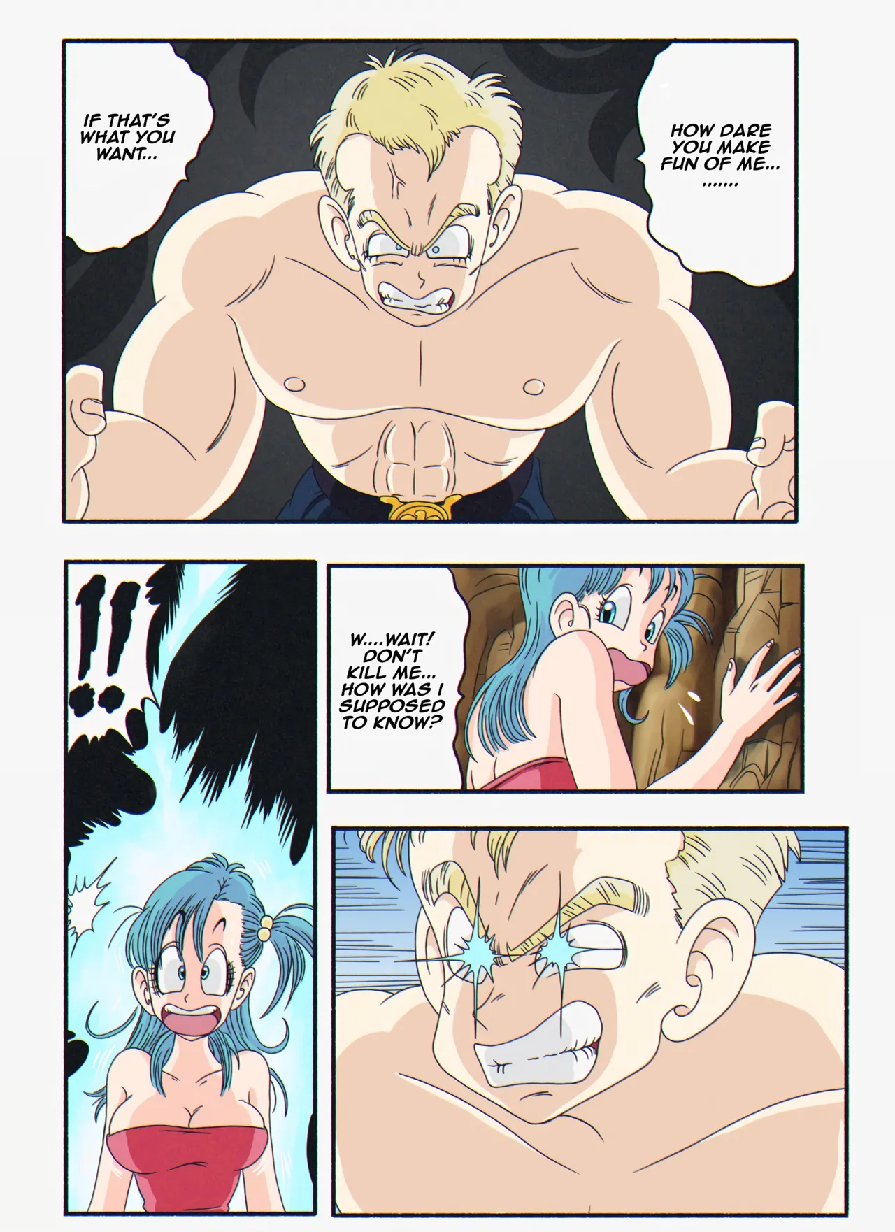 [Yamamoto] Bulma vs General Blue! [Colored] image number 4
