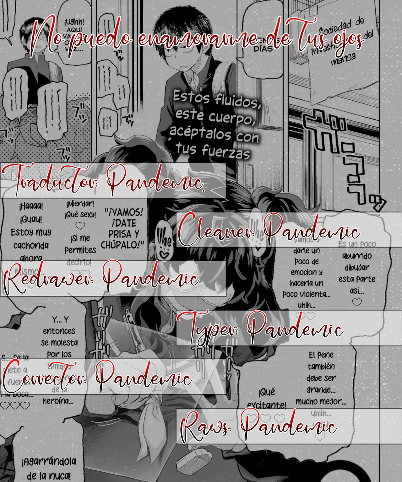 [Dekosuke 18gou] No puedo enamorarme de tus ojos [Uncensored] [Spanish] 图片编号 1