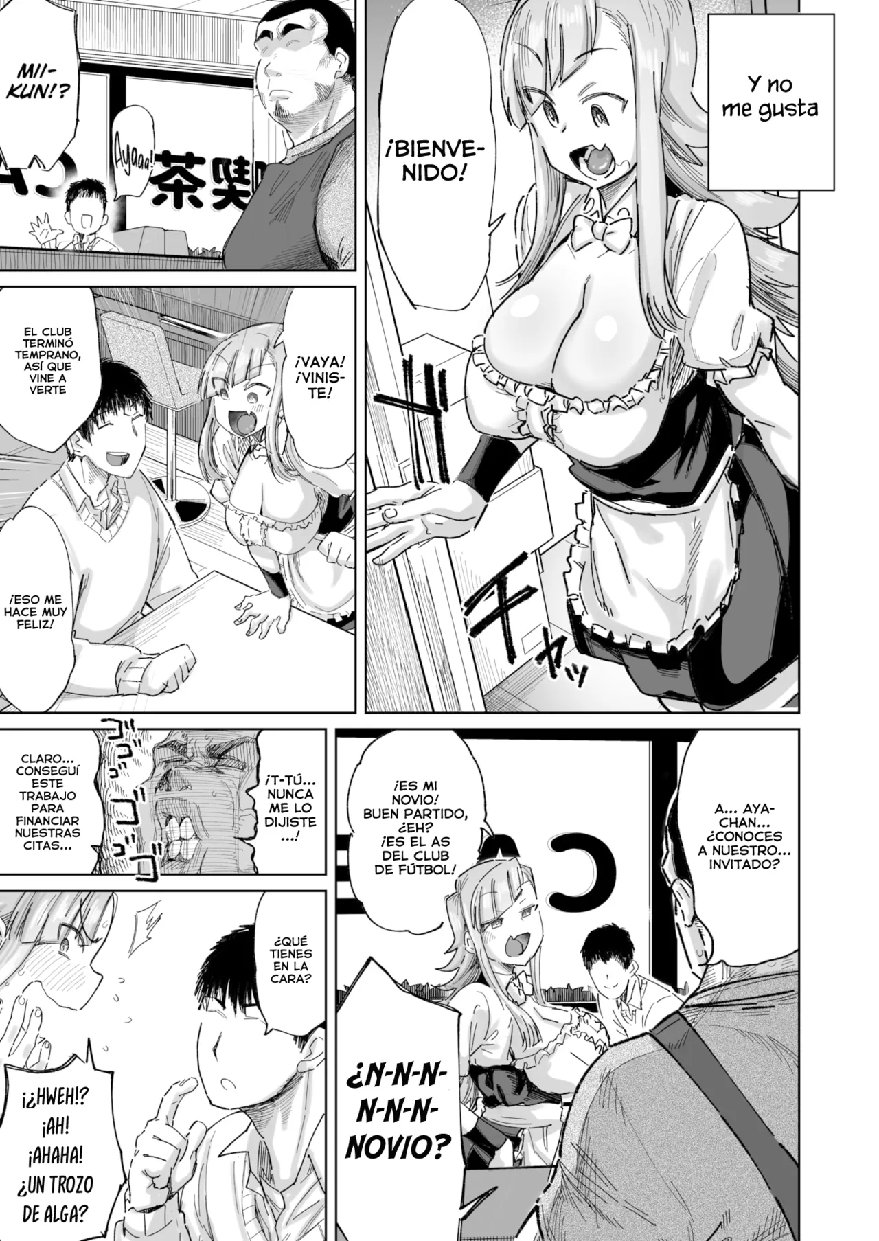 [Dekosuke 18gou] Coffee Cup Syndrome [Uncensored] [Spanish] image number 8