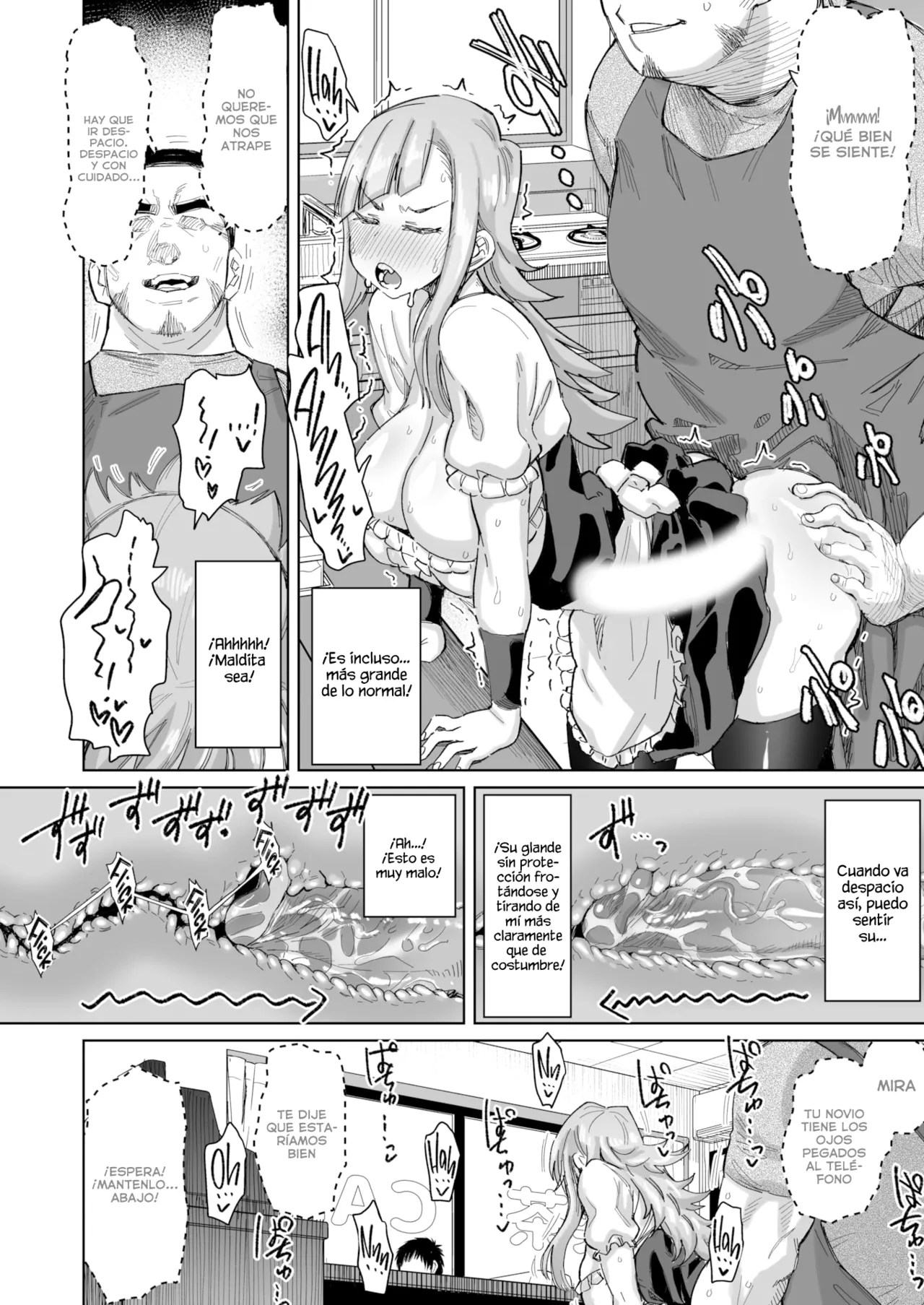 [Dekosuke 18gou] Coffee Cup Syndrome [Uncensored] [Spanish] image number 15