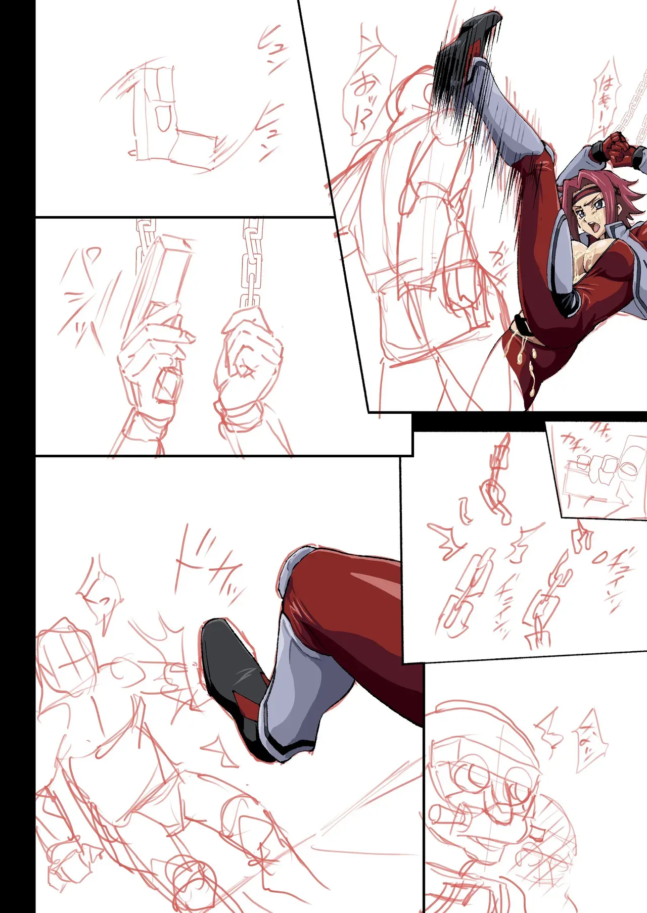 [Iwao] Kallen Manga (Kari) 1+2+3+4 (Code Geass: Lelouch of the Rebellion) 图片编号 27