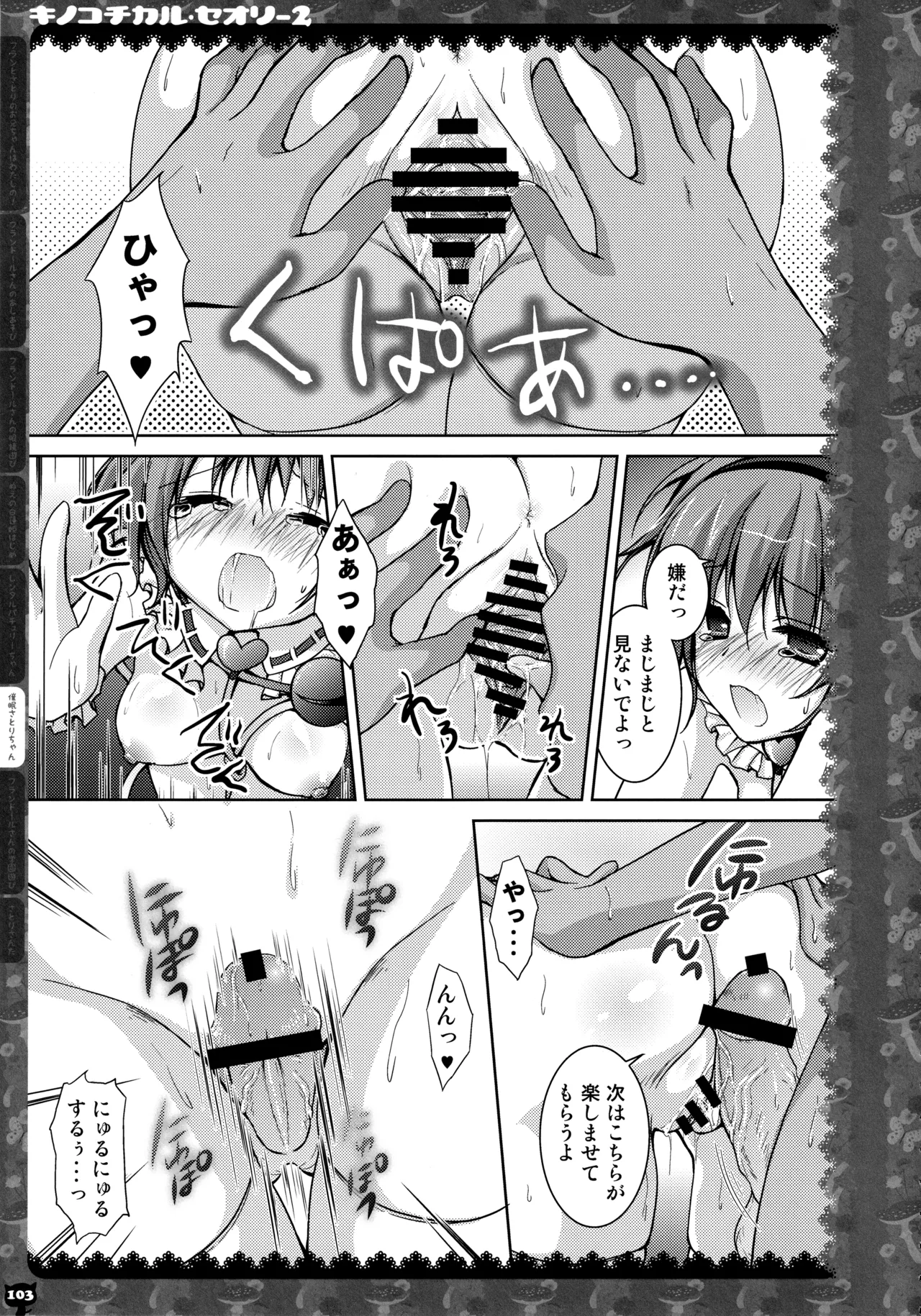 (C83) [KINOKONOMI (konomi)] KINOKOTICAL THEORY 2 (Touhou Project) 图片编号 100