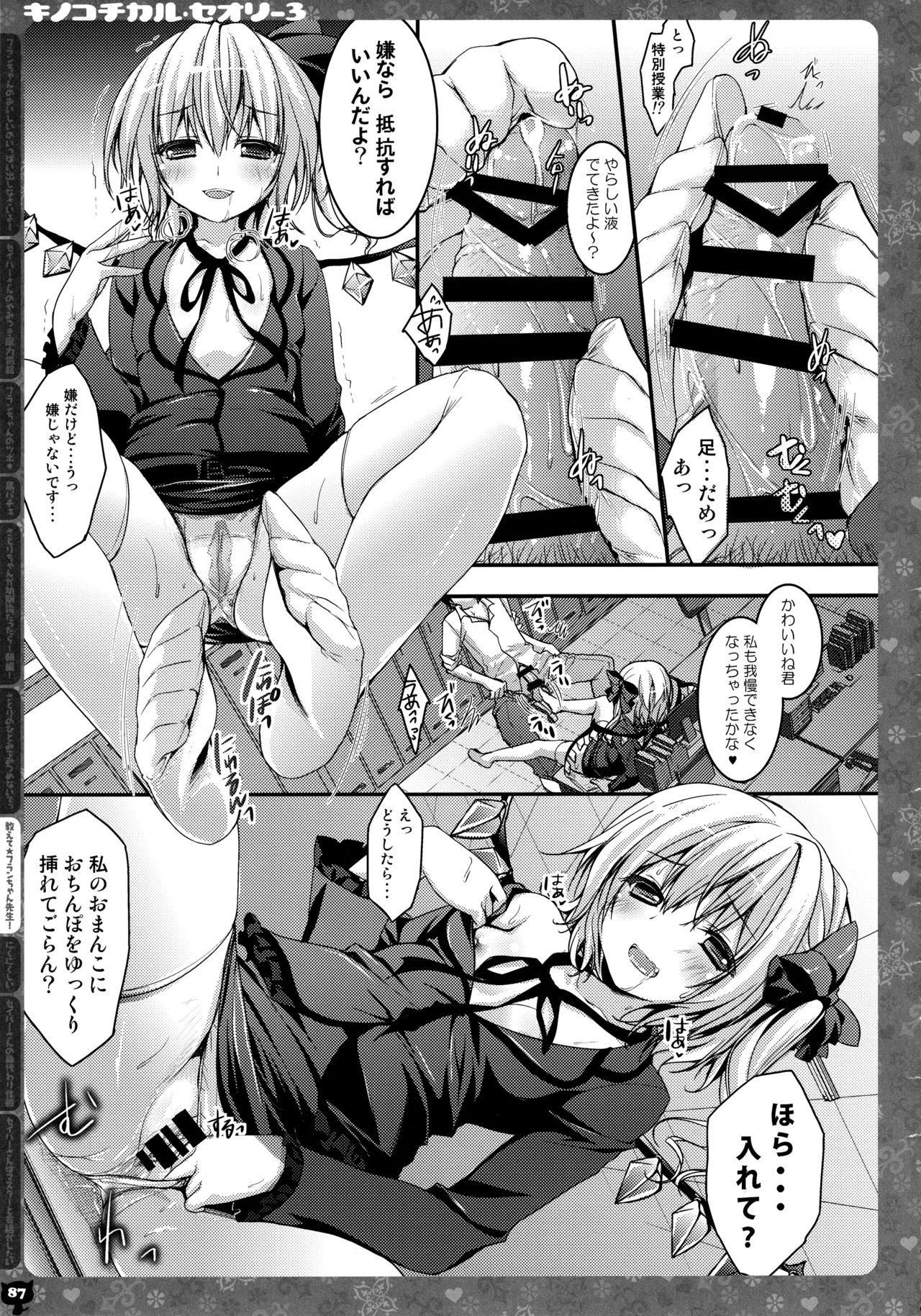 (C87) [KINOKONOMI (konomi)] KINOKOTICAL THEORY 3 (Touhou Project) 图片编号 82