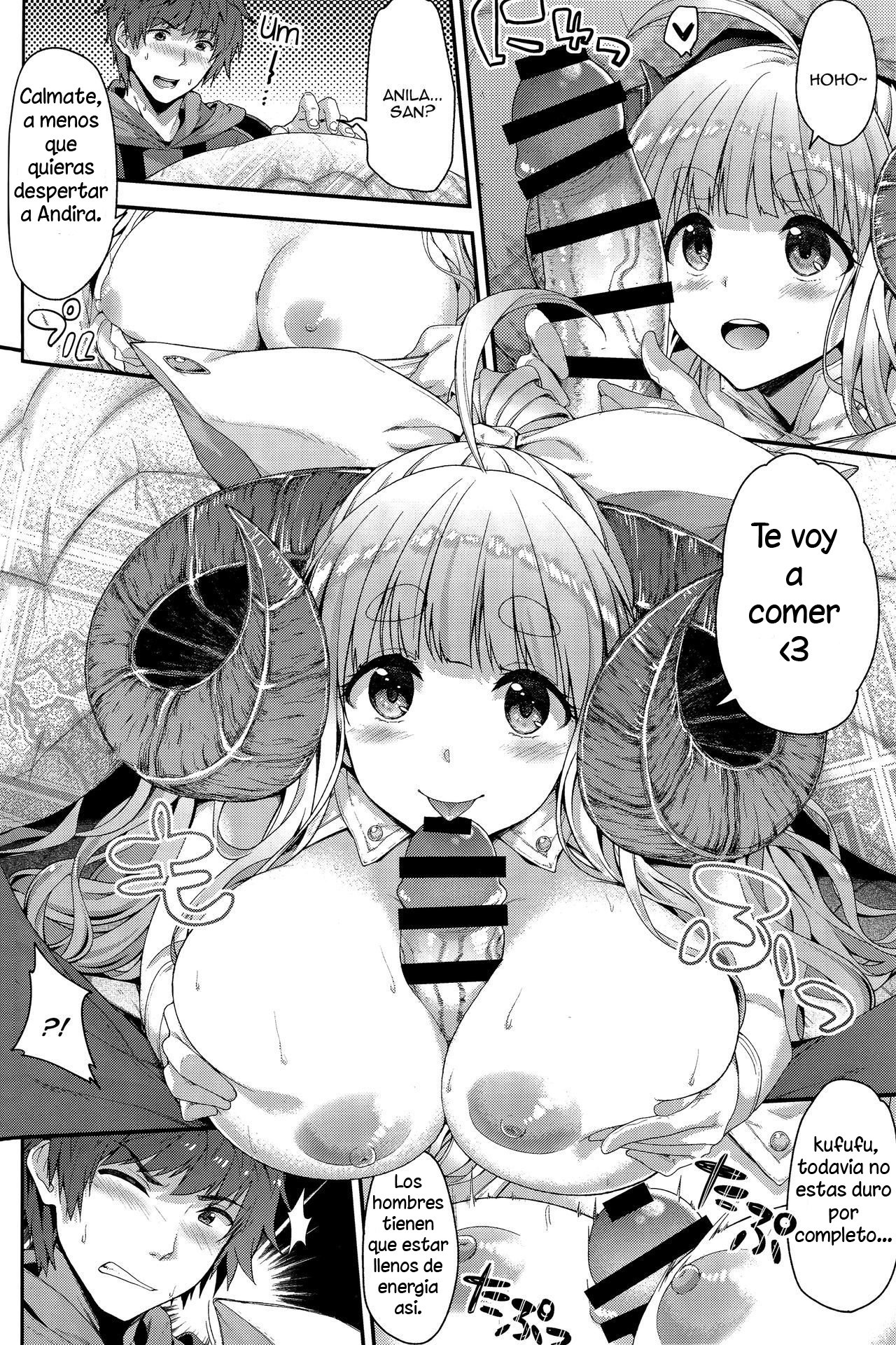 (Fata Grande Kikuusai 2) [Ichinose (Ichinose Land)] Okota de Mofumofu | Fluffing in the Kotatsu (Granblue Fantasy) [Spanish] {Capulin} image number 7