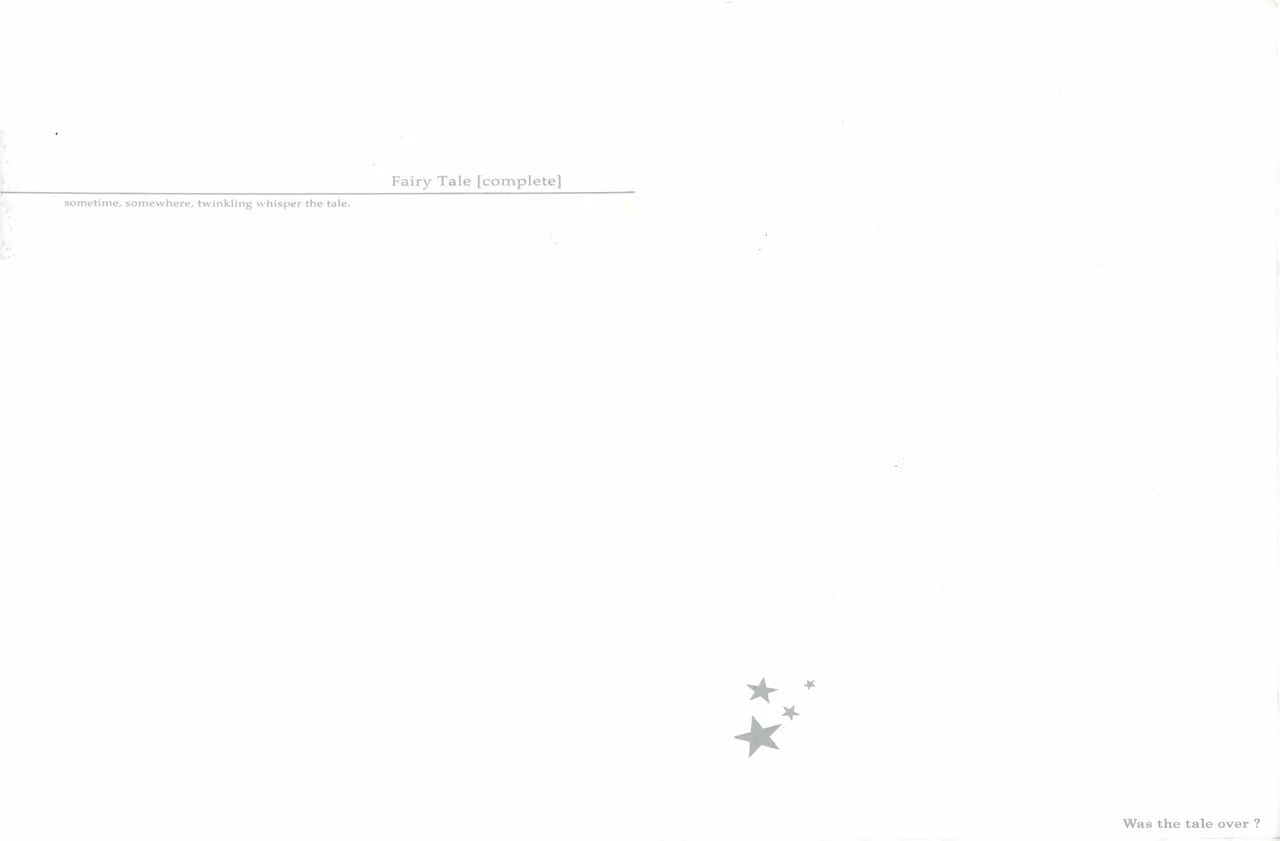 Fairy Tale [complete] изображение № 1