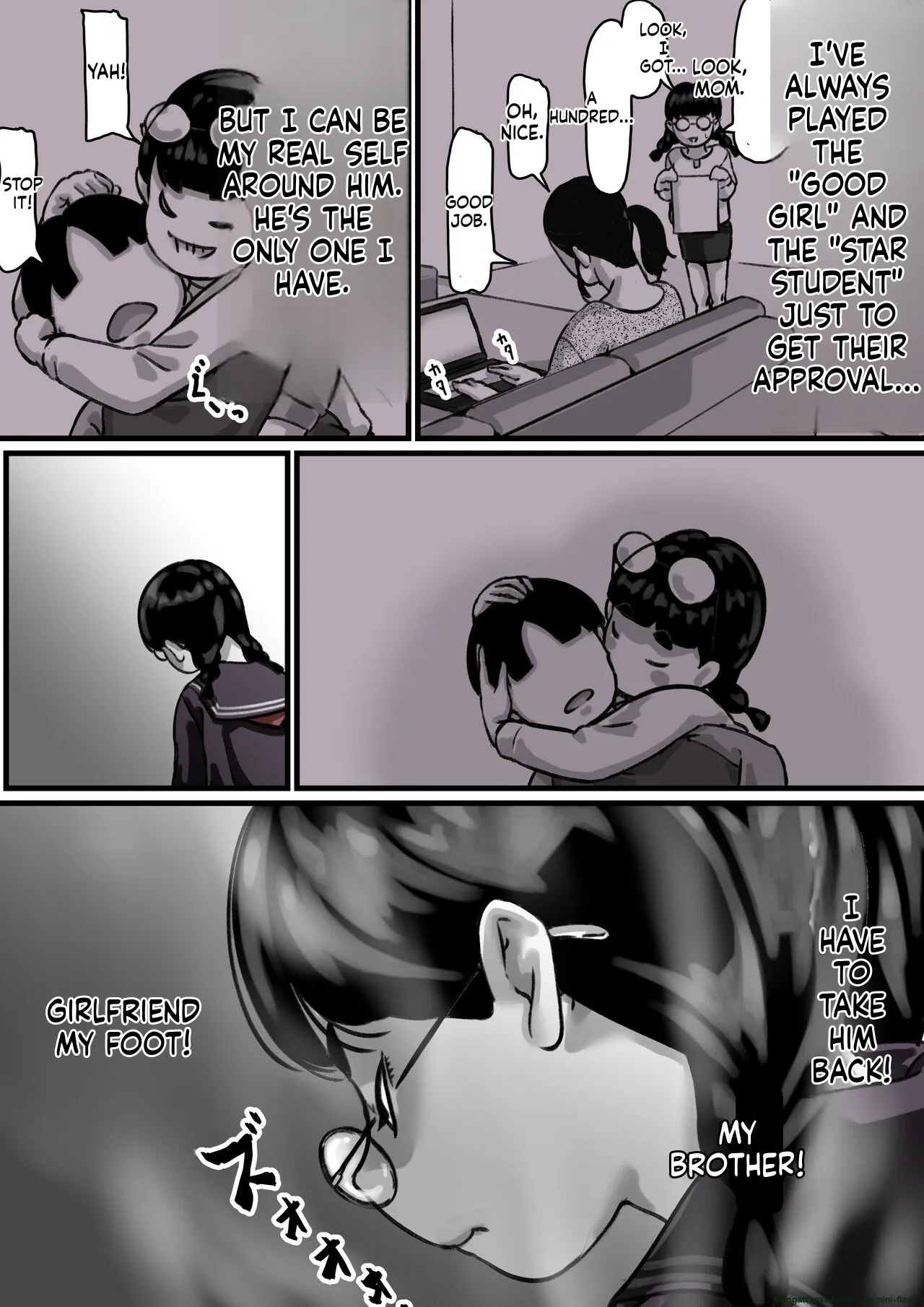 [Furube] Kyoudai de Nichijou-teki ni Sex Shiteru Kouhen (Part 3) [English] 图片编号 17