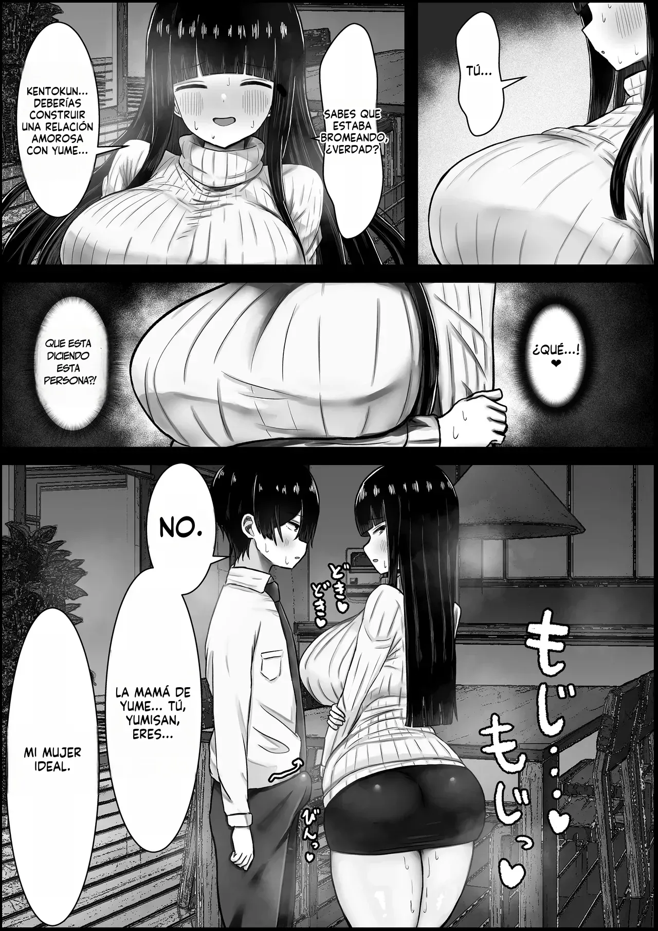 [Hagure Moguri] Boku wa Kanojo no Okaa-san ni Koi o Suru｜Me Enamoré de la Madre de Mi Novia[Spanish] [PATORIAL] 图片编号 11