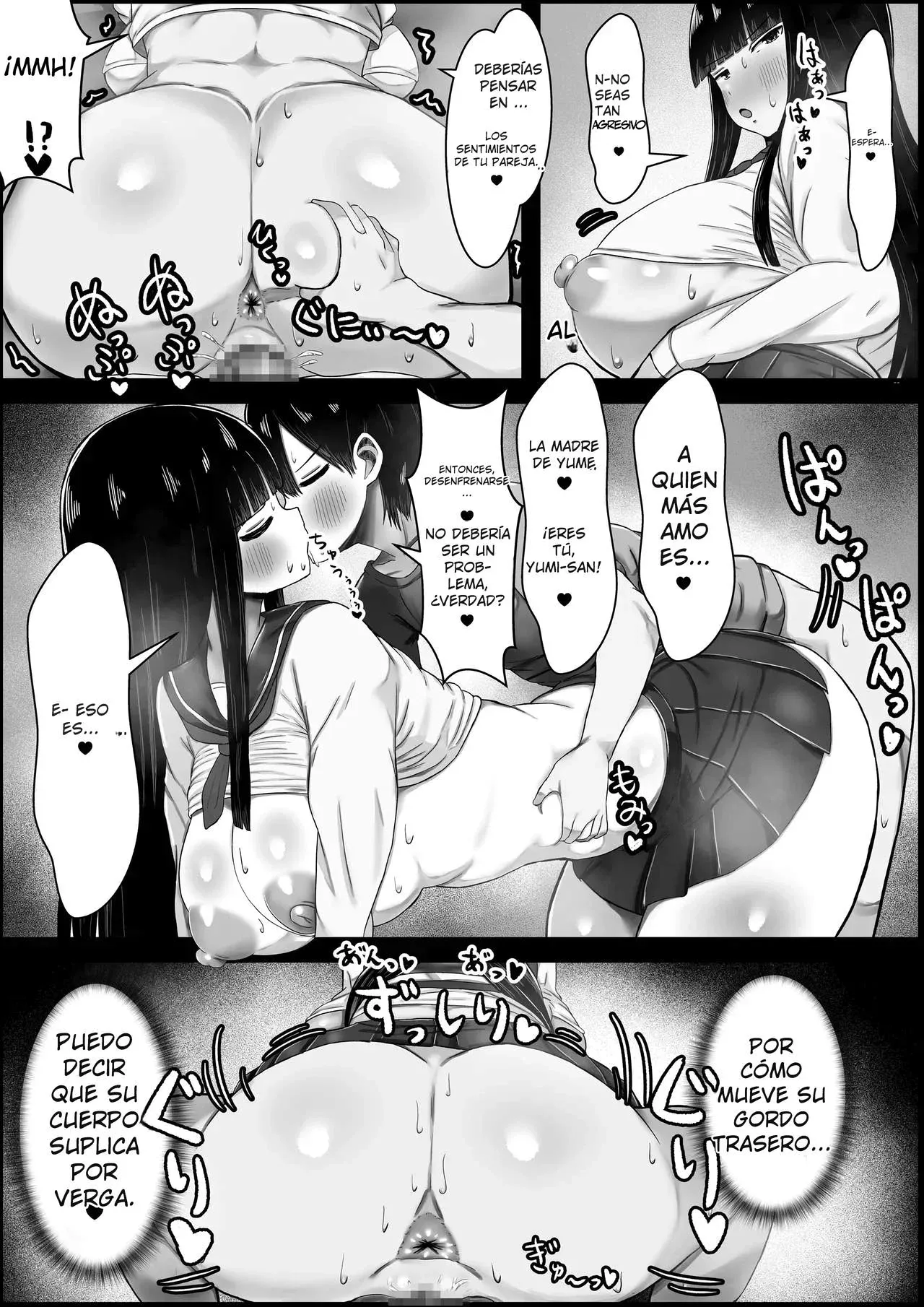 [Hagure Moguri] Boku wa Kanojo no Okaa-san ni Koi o Suru｜Me Enamoré de la Madre de Mi Novia[Spanish] [PATORIAL] 图片编号 31