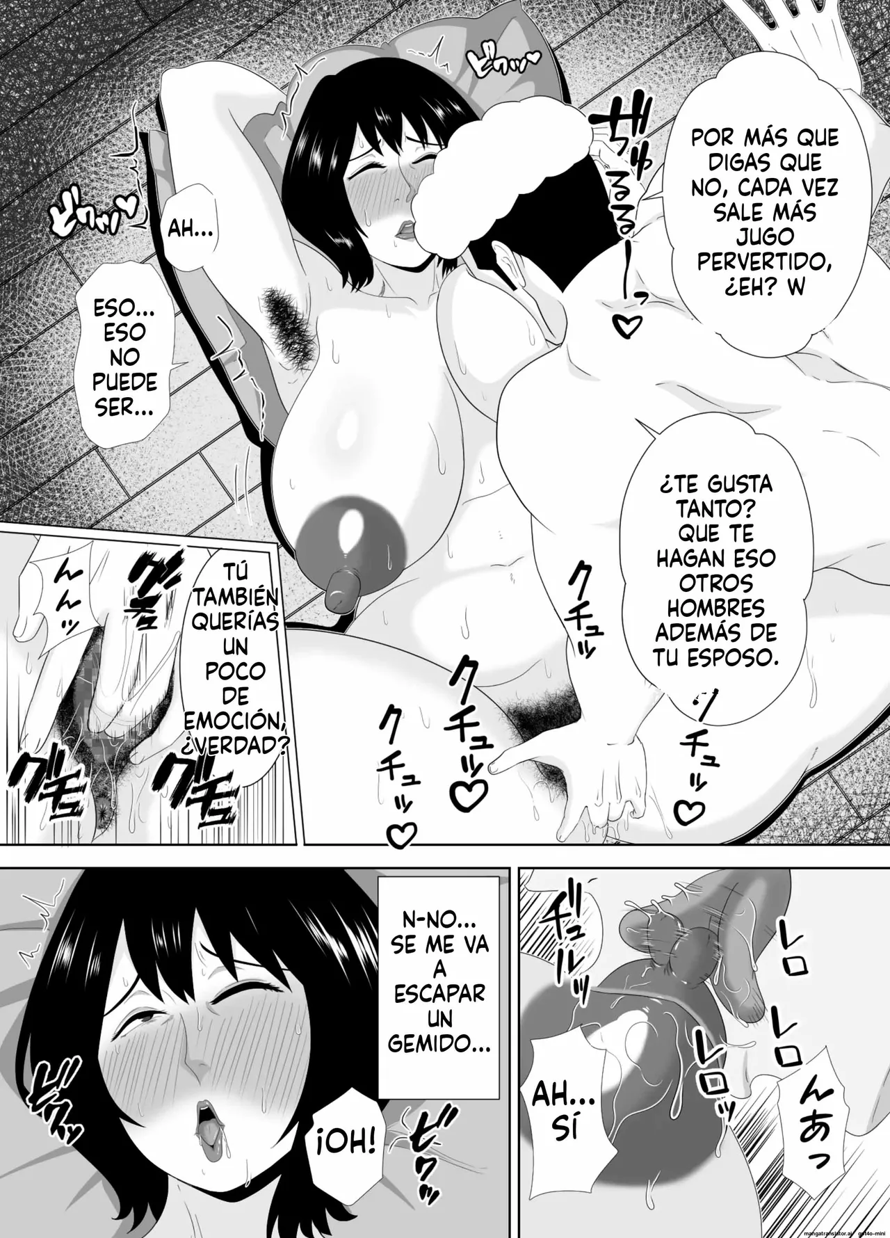 [Studio Macaron (Moeyama P-Man)] Wakai Kanrinin ni Otosareta Muchimuchi Hitozuma Jukujo｜Una mujer casada y regordeta se enamora de un joven cuidador [Spanish] [FallenSub] [MTL] 图片编号 23