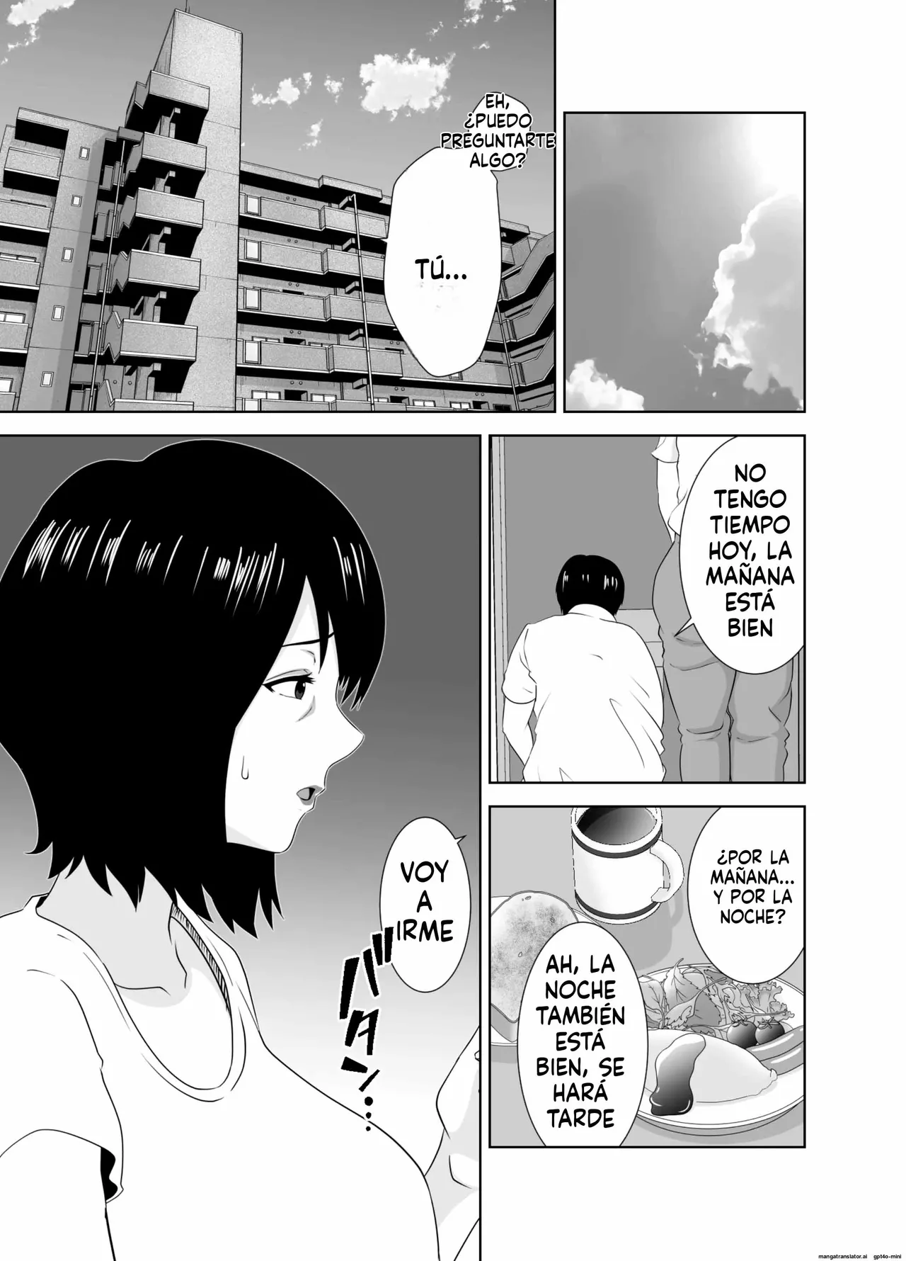 [Studio Macaron (Moeyama P-Man)] Wakai Kanrinin ni Otosareta Muchimuchi Hitozuma Jukujo｜Una mujer casada y regordeta se enamora de un joven cuidador [Spanish] [FallenSub] [MTL] 图片编号 39