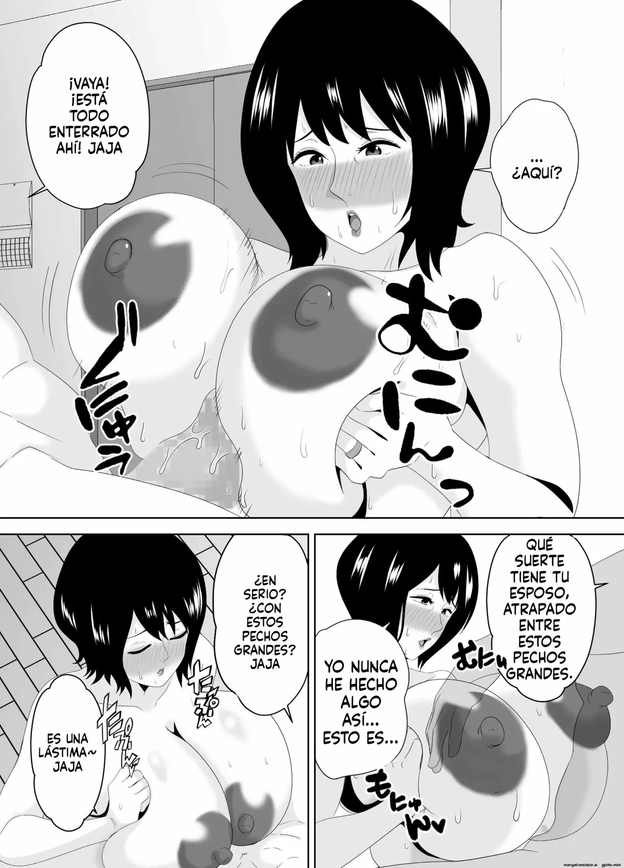 [Studio Macaron (Moeyama P-Man)] Wakai Kanrinin ni Otosareta Muchimuchi Hitozuma Jukujo｜Una mujer casada y regordeta se enamora de un joven cuidador [Spanish] [FallenSub] [MTL] 图片编号 43