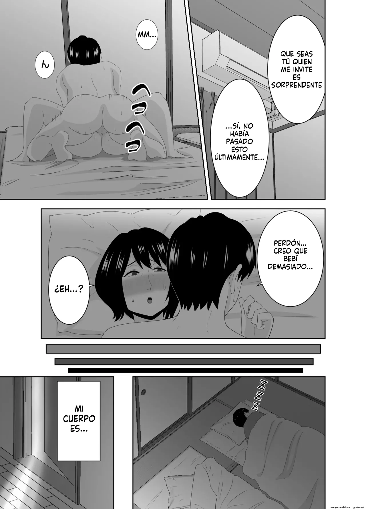 [Studio Macaron (Moeyama P-Man)] Wakai Kanrinin ni Otosareta Muchimuchi Hitozuma Jukujo｜Una mujer casada y regordeta se enamora de un joven cuidador [Spanish] [FallenSub] [MTL] 图片编号 66