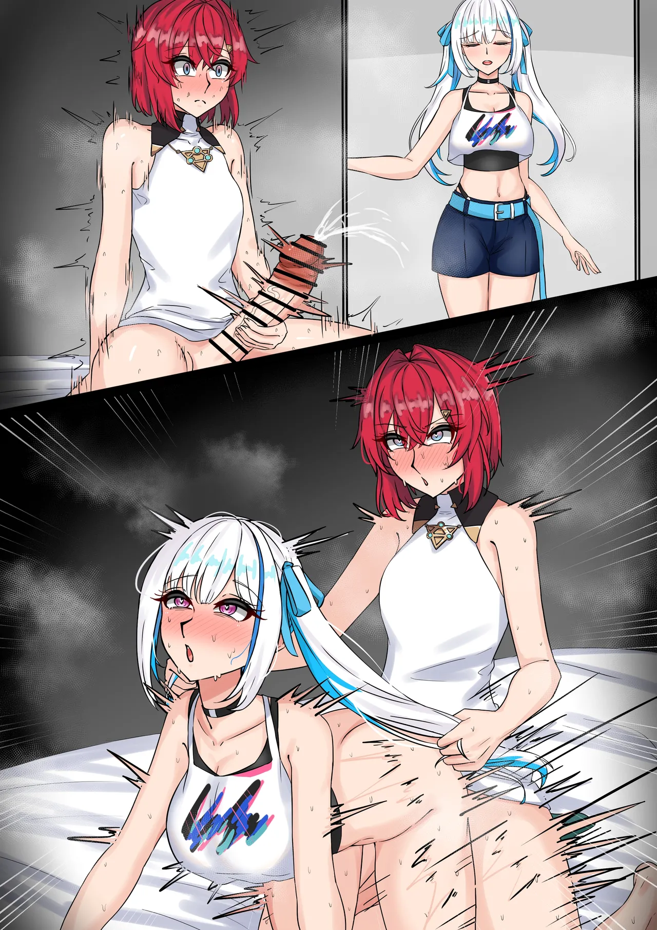 [テフル] ふたなりangとlz (にじさんじ) imagen número 4