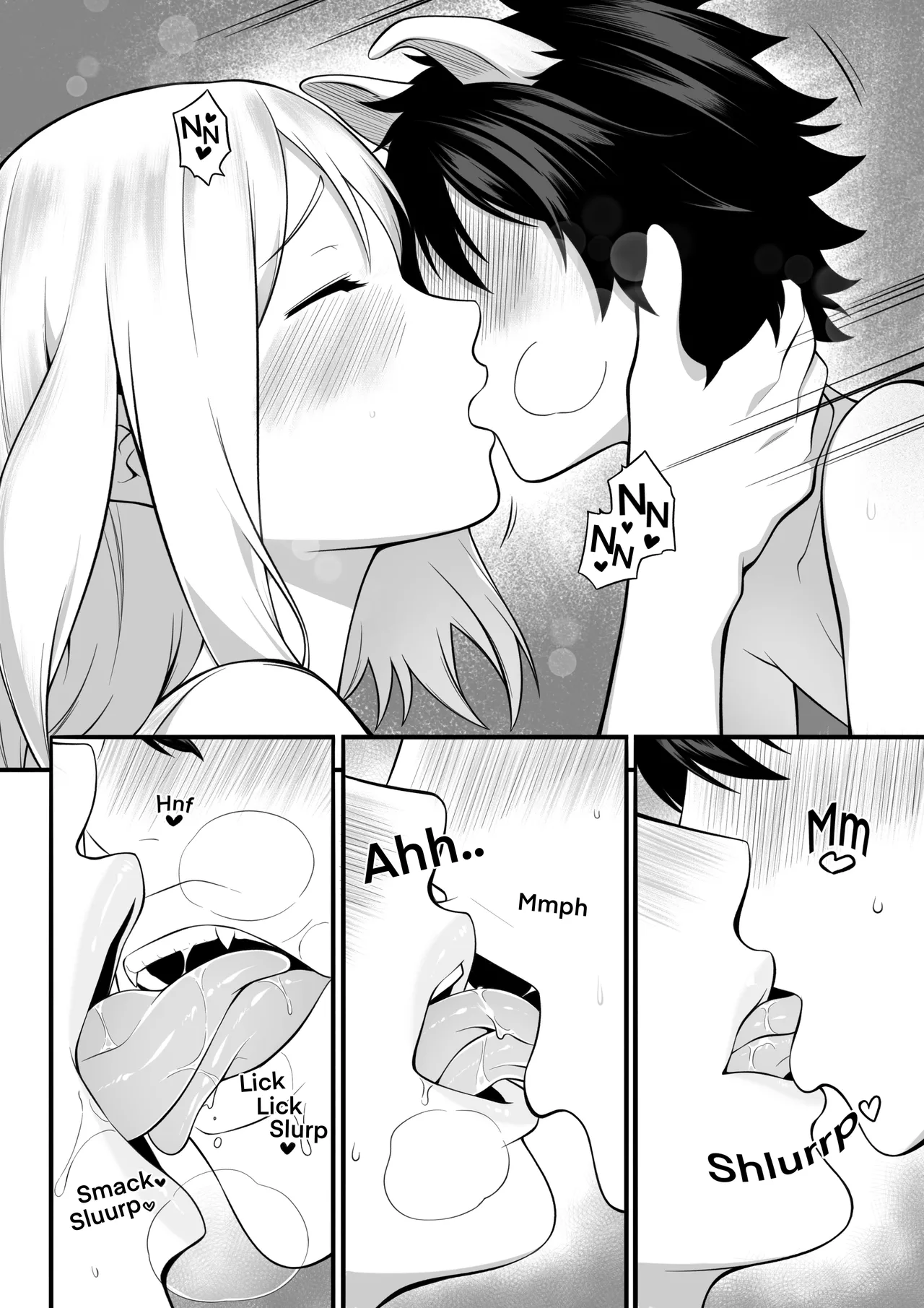 [MonsterShake (Sayuri Milkshake, ER0POPO)] The Hellhound Breeding Stream – One-shot [English and Japanese] imagen número 4