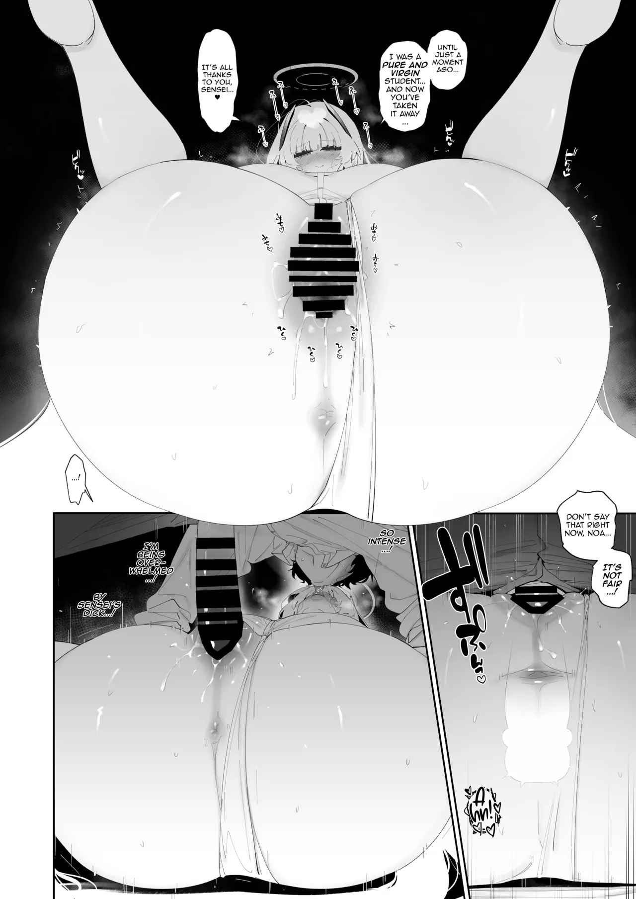 [Meitei works (Keishirou)] Noa to Hakozume | Noa and the Locked Room (Blue Archive) [English] [DeppoTL] [Digital] numero di immagine  13