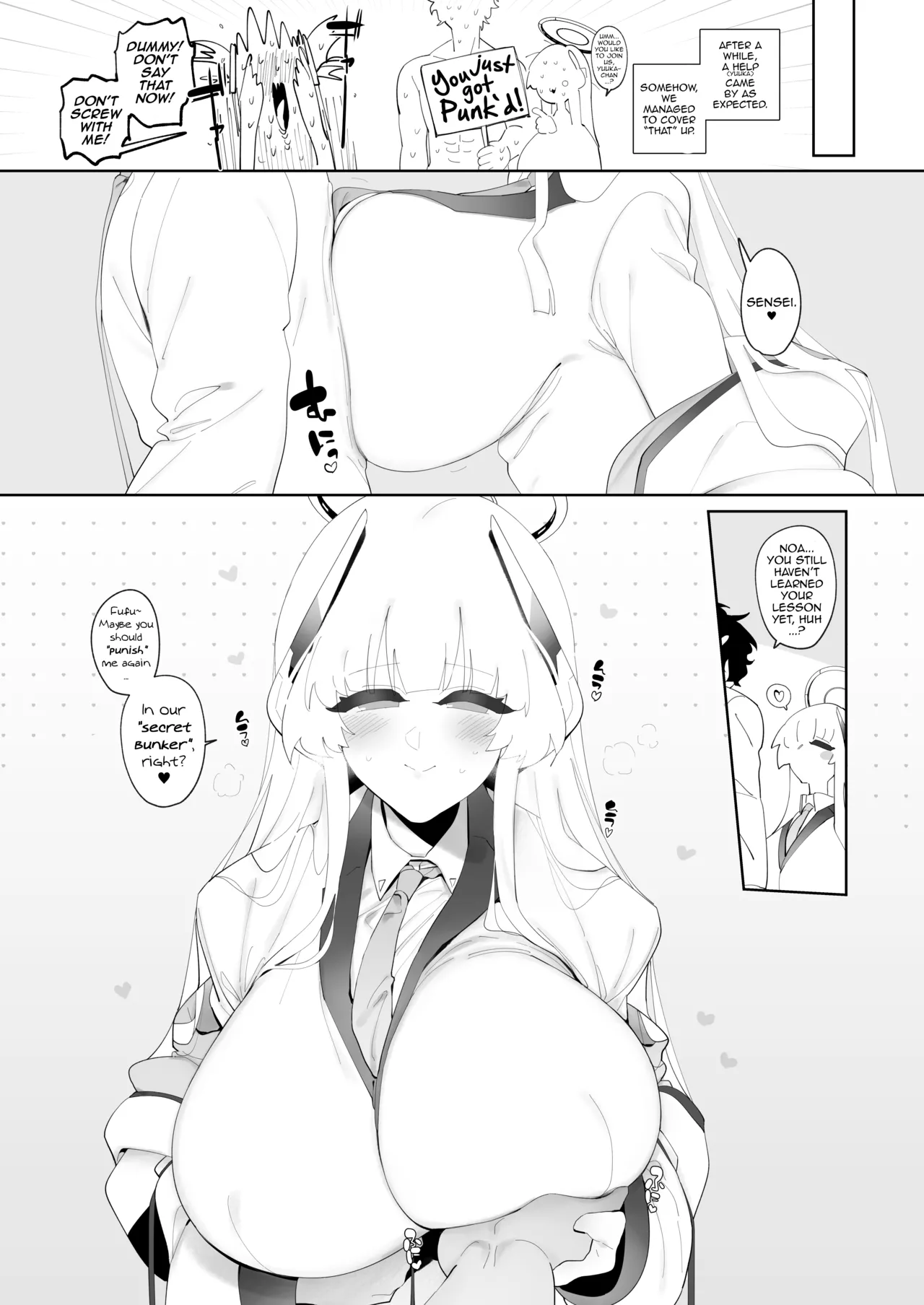 [Meitei works (Keishirou)] Noa to Hakozume | Noa and the Locked Room (Blue Archive) [English] [DeppoTL] [Digital] numero di immagine  24