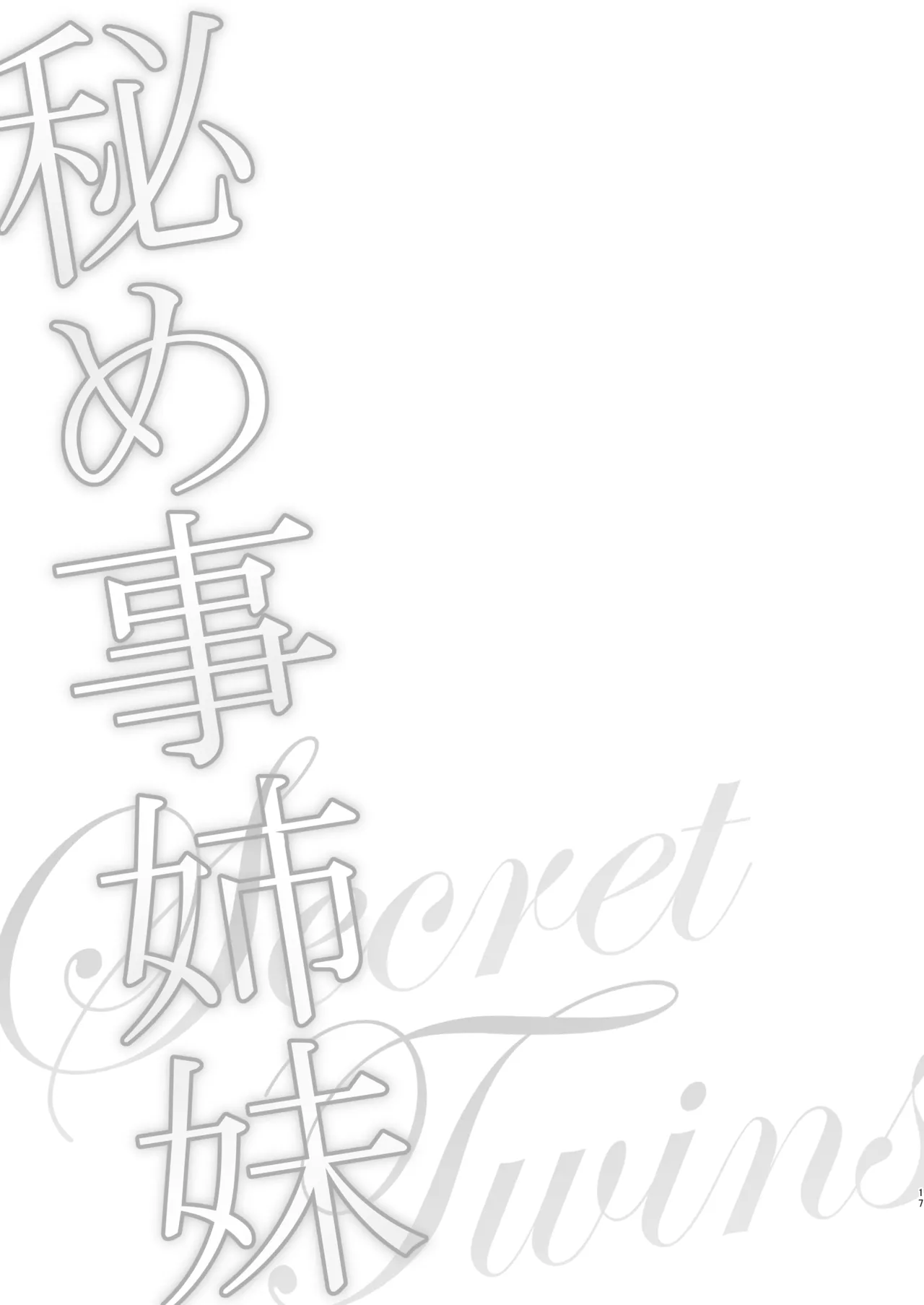 [Fujinariya (Fujinari Touya)] Himegoto Shimai - Secret Twins  [Digital] 图片编号 17