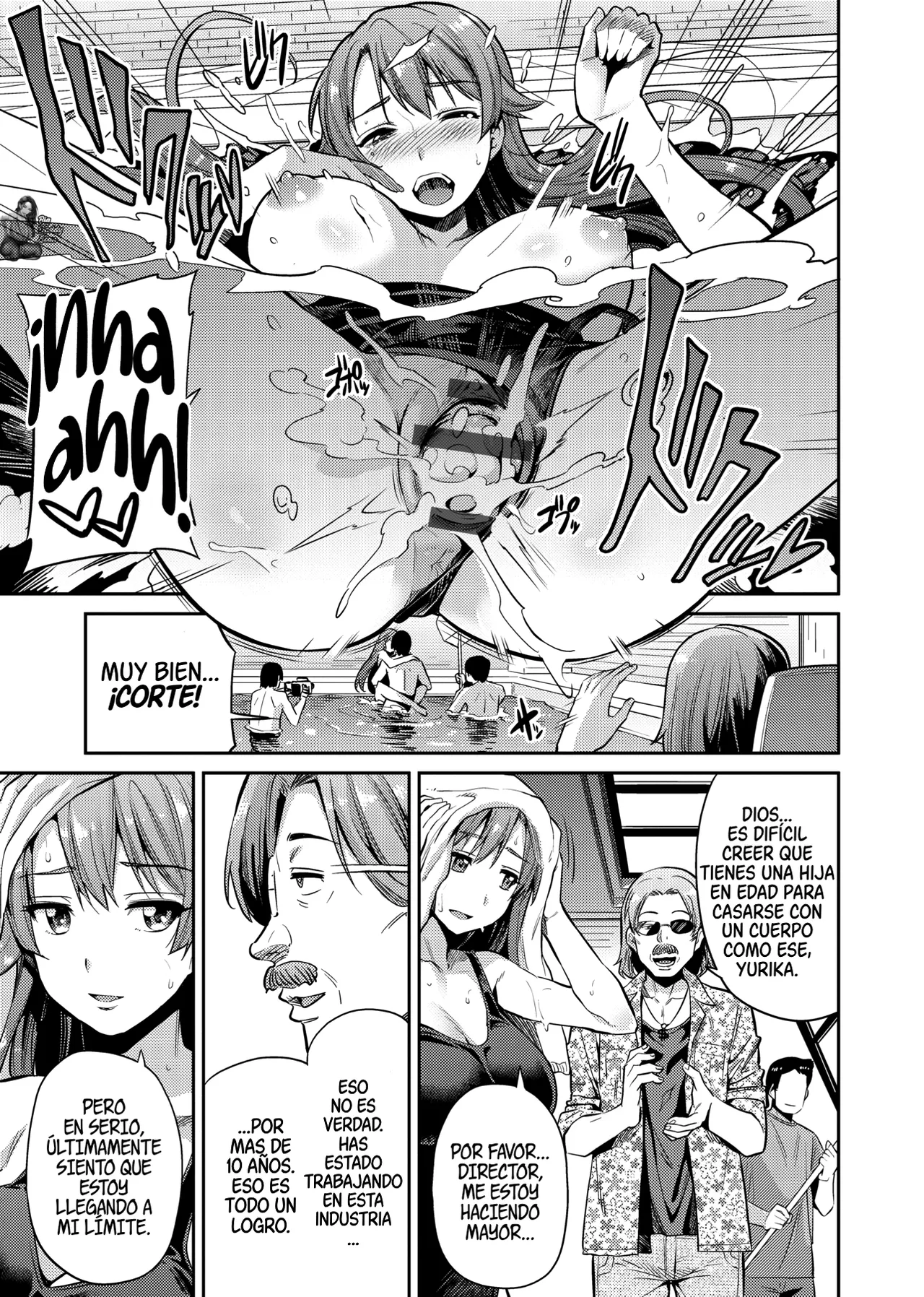 [Hinotsuki Neko] Mama wa AV Joyuu Kamera ga Toraeta Inran Jijou Haha to Musume ga Haramu Toki | Mamá Es Una Actriz AV 图片编号 3