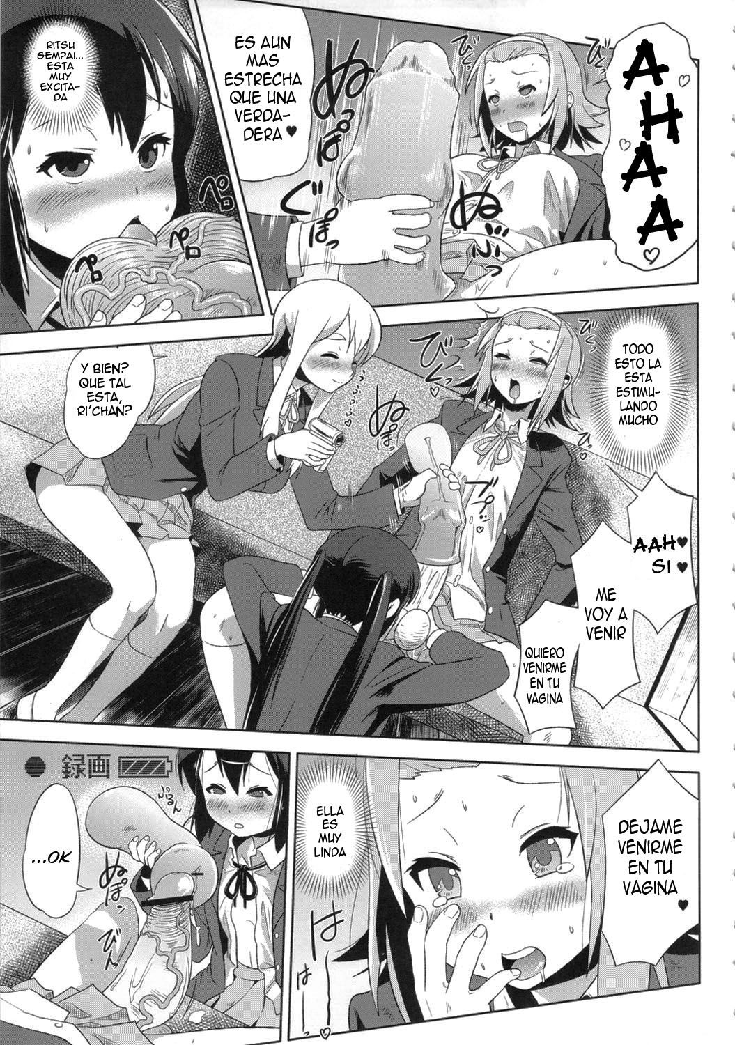 (C80) [Man Chin Low (COSiNE)] K-ON Drill Futanari!! 2 (K-ON!) [Spanish] [OPPAI Fansub] imagen número 11