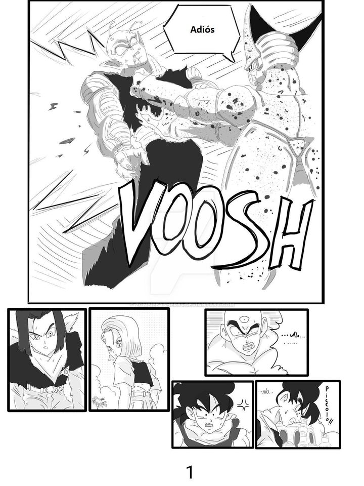 ¿Qué pasa si Cell absorbe ha 18 primero?(Creado:zombiebasher64) imagen número 1