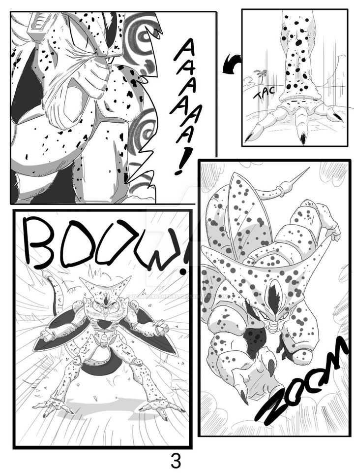 ¿Qué pasa si Cell absorbe ha 18 primero?(Creado:zombiebasher64) imagen número 3