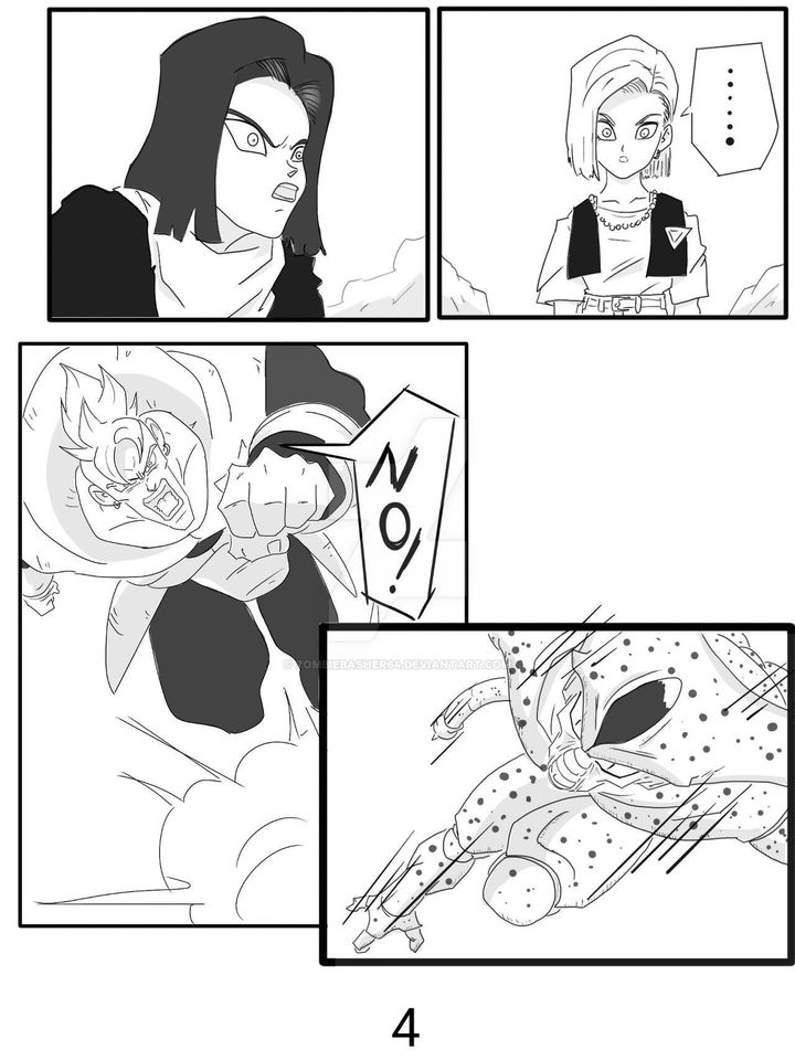 ¿Qué pasa si Cell absorbe ha 18 primero?(Creado:zombiebasher64) imagen número 4