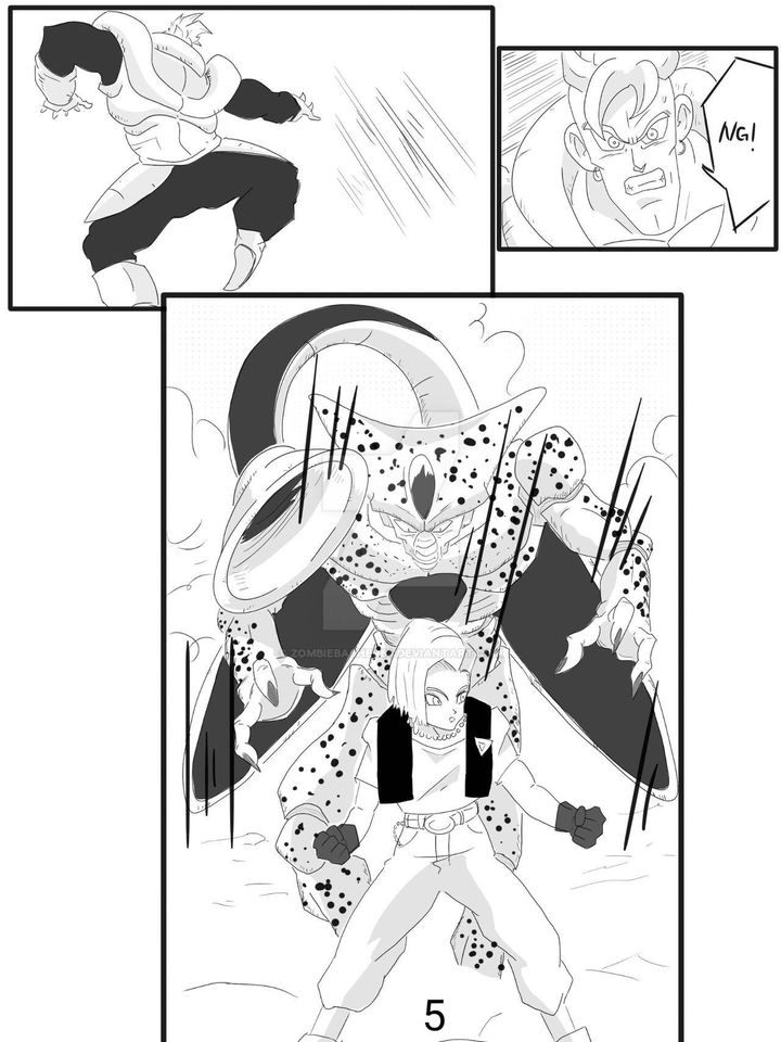 ¿Qué pasa si Cell absorbe ha 18 primero?(Creado:zombiebasher64) imagen número 5