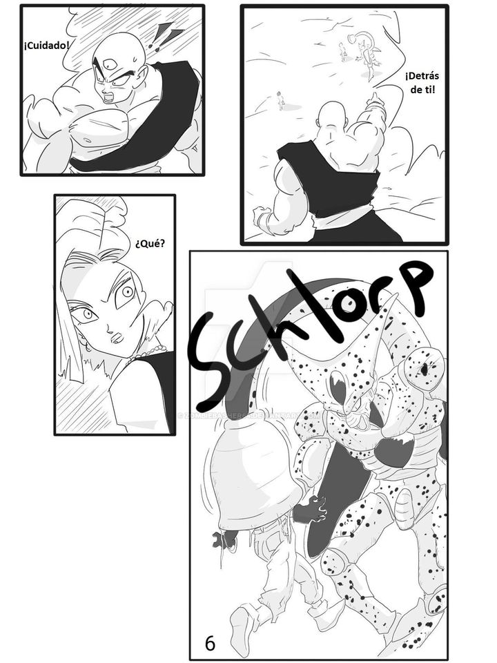 ¿Qué pasa si Cell absorbe ha 18 primero?(Creado:zombiebasher64) imagen número 6