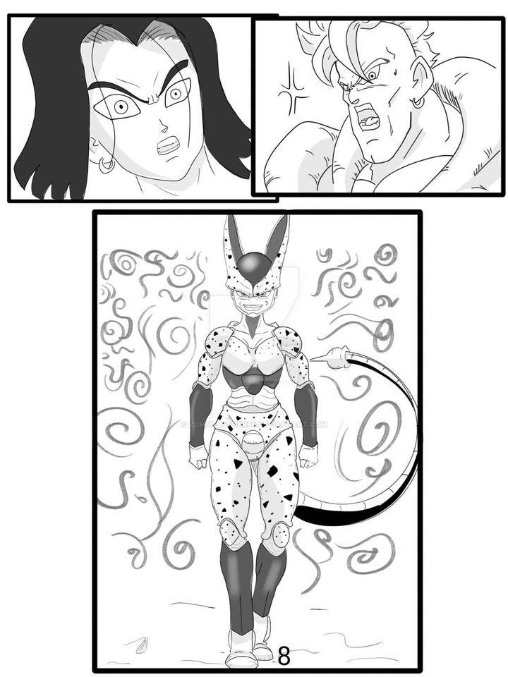 ¿Qué pasa si Cell absorbe ha 18 primero?(Creado:zombiebasher64) imagen número 8