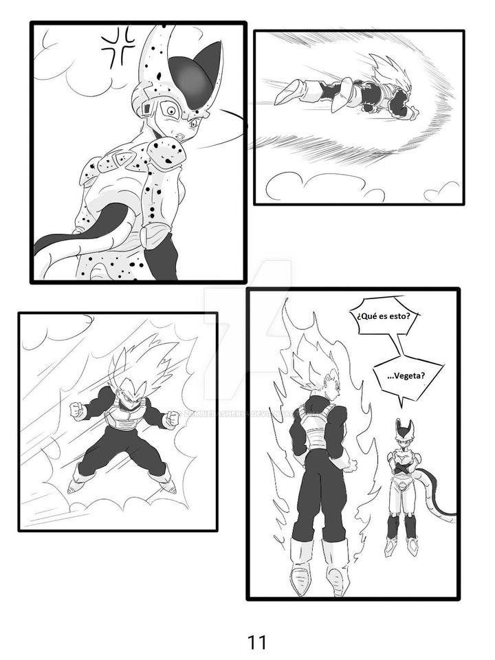 ¿Qué pasa si Cell absorbe ha 18 primero?(Creado:zombiebasher64) imagen número 11