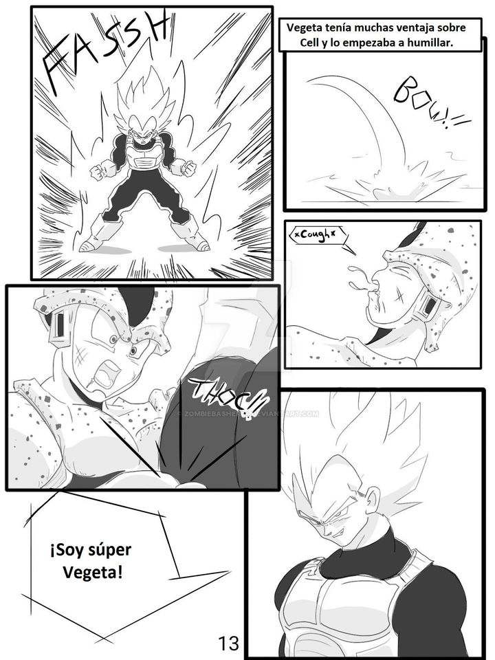 ¿Qué pasa si Cell absorbe ha 18 primero?(Creado:zombiebasher64) imagen número 13