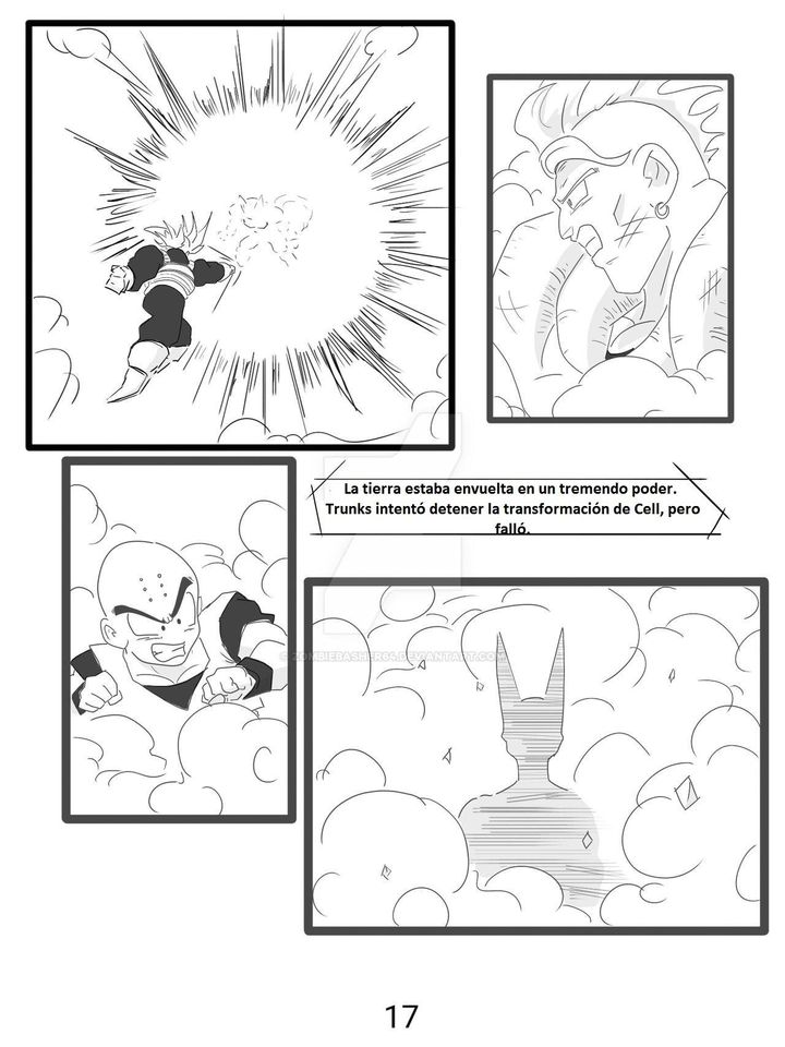 ¿Qué pasa si Cell absorbe ha 18 primero?(Creado:zombiebasher64) imagen número 17