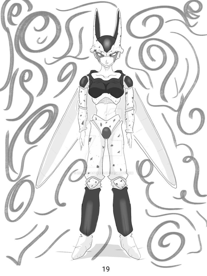 ¿Qué pasa si Cell absorbe ha 18 primero?(Creado:zombiebasher64) imagen número 19