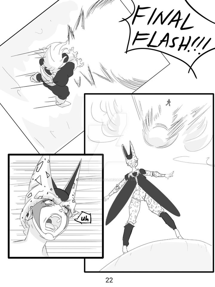 ¿Qué pasa si Cell absorbe ha 18 primero?(Creado:zombiebasher64) imagen número 22