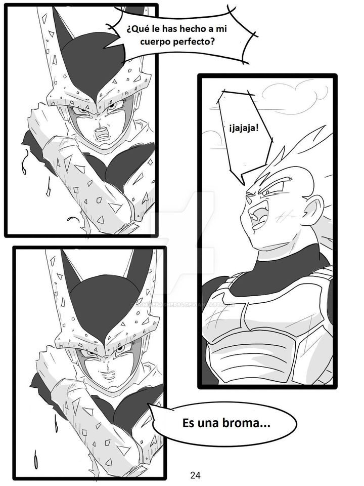 ¿Qué pasa si Cell absorbe ha 18 primero?(Creado:zombiebasher64) imagen número 24