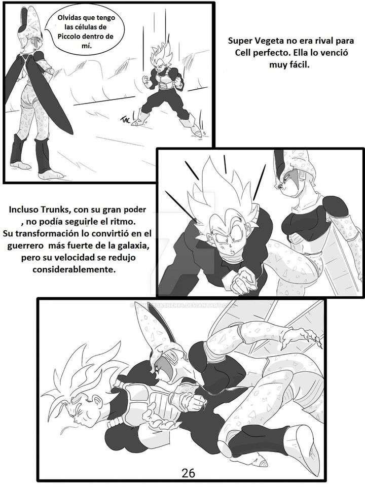 ¿Qué pasa si Cell absorbe ha 18 primero?(Creado:zombiebasher64) imagen número 26