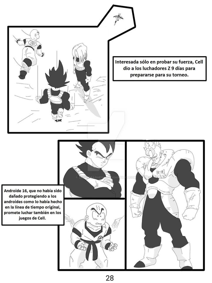 ¿Qué pasa si Cell absorbe ha 18 primero?(Creado:zombiebasher64) imagen número 28