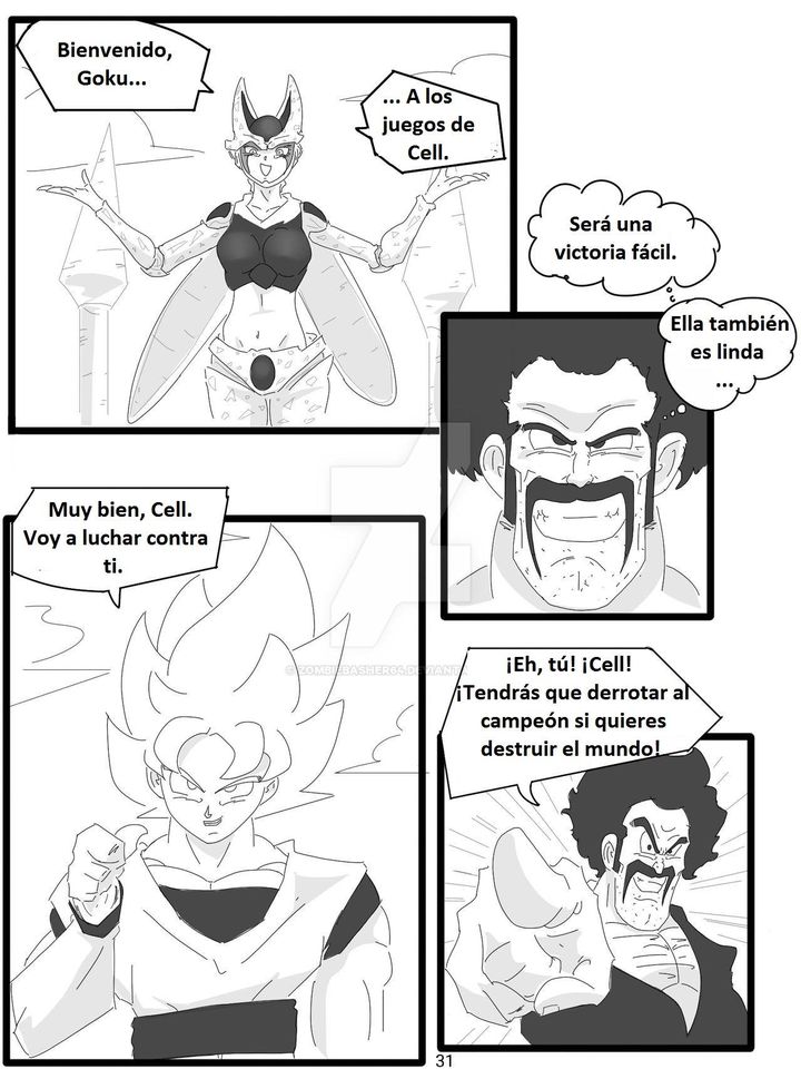 ¿Qué pasa si Cell absorbe ha 18 primero?(Creado:zombiebasher64) imagen número 31