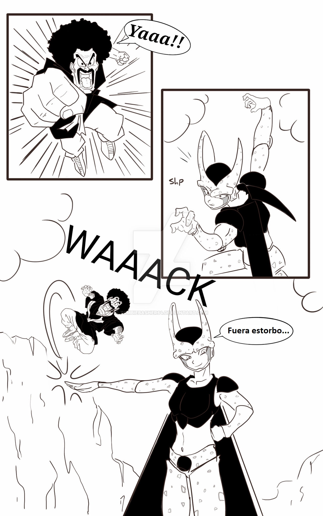 ¿Qué pasa si Cell absorbe ha 18 primero?(Creado:zombiebasher64) imagen número 32