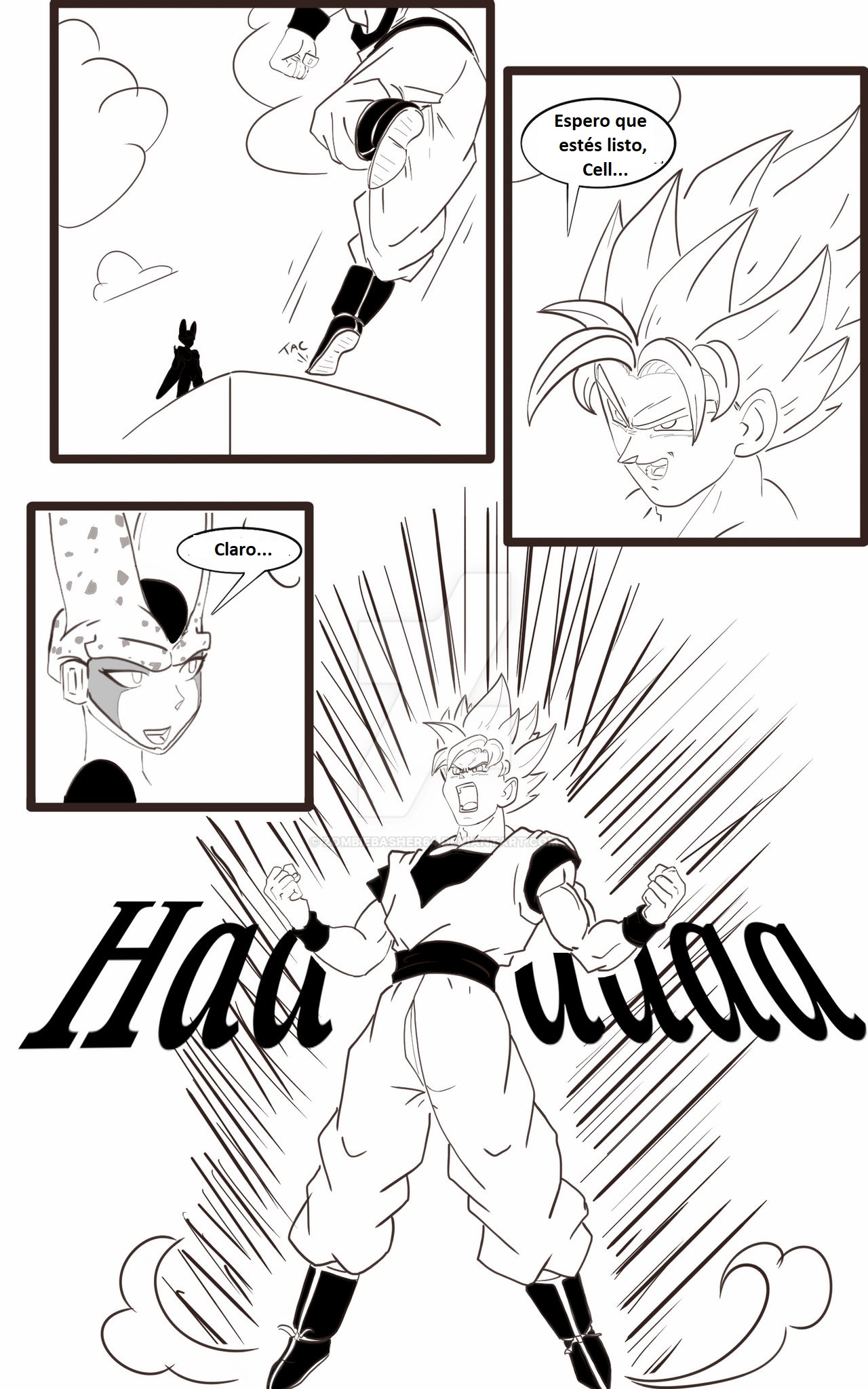 ¿Qué pasa si Cell absorbe ha 18 primero?(Creado:zombiebasher64) imagen número 33