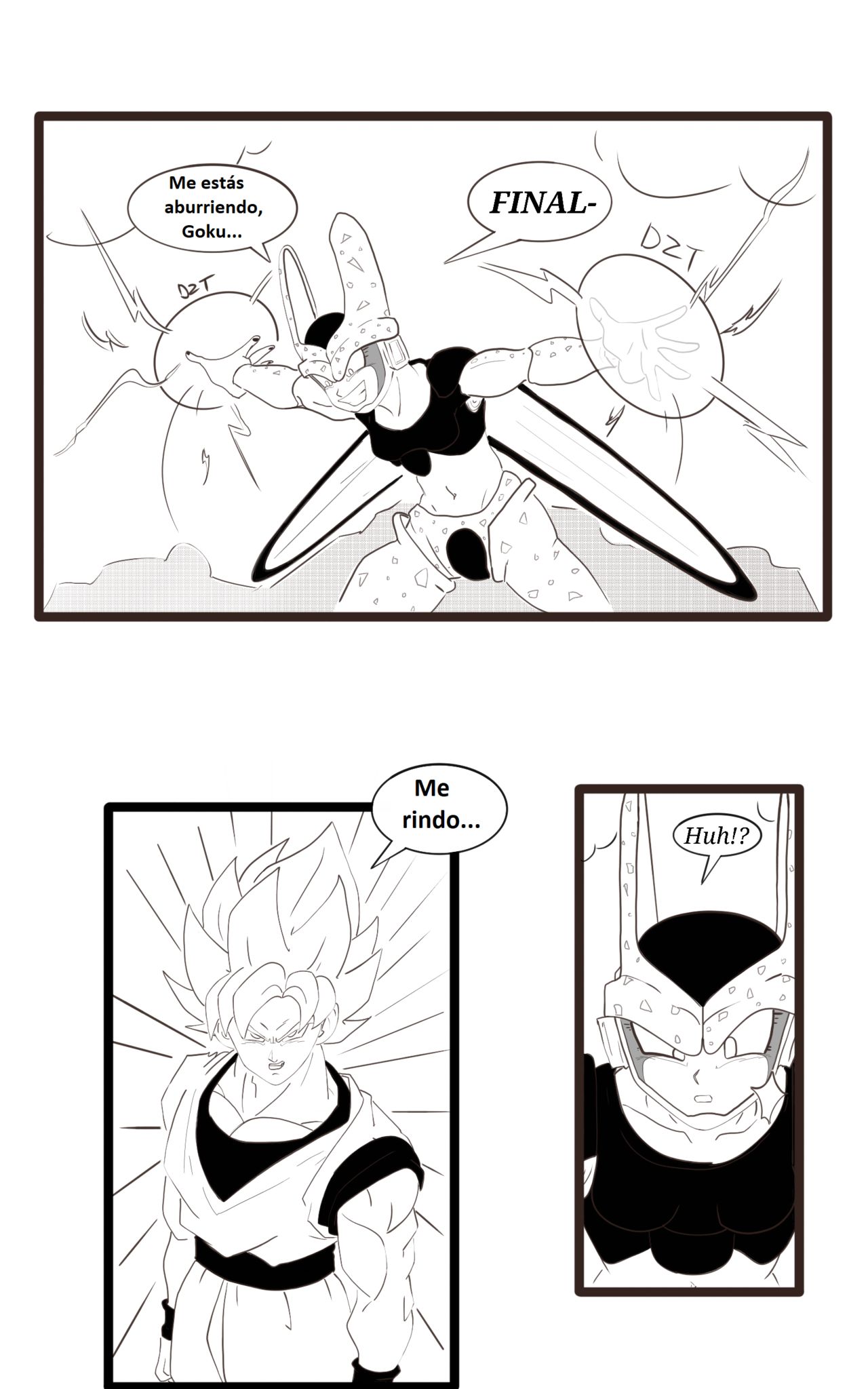 ¿Qué pasa si Cell absorbe ha 18 primero?(Creado:zombiebasher64) imagen número 37