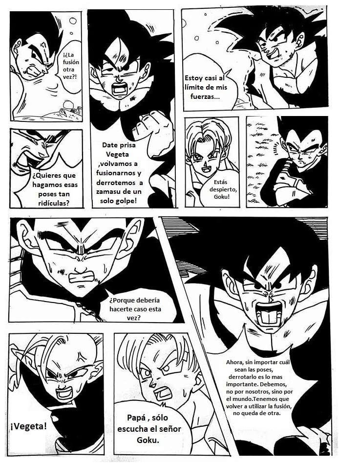 Gogeta vs zamasu historia alternativa español! изображение № 4