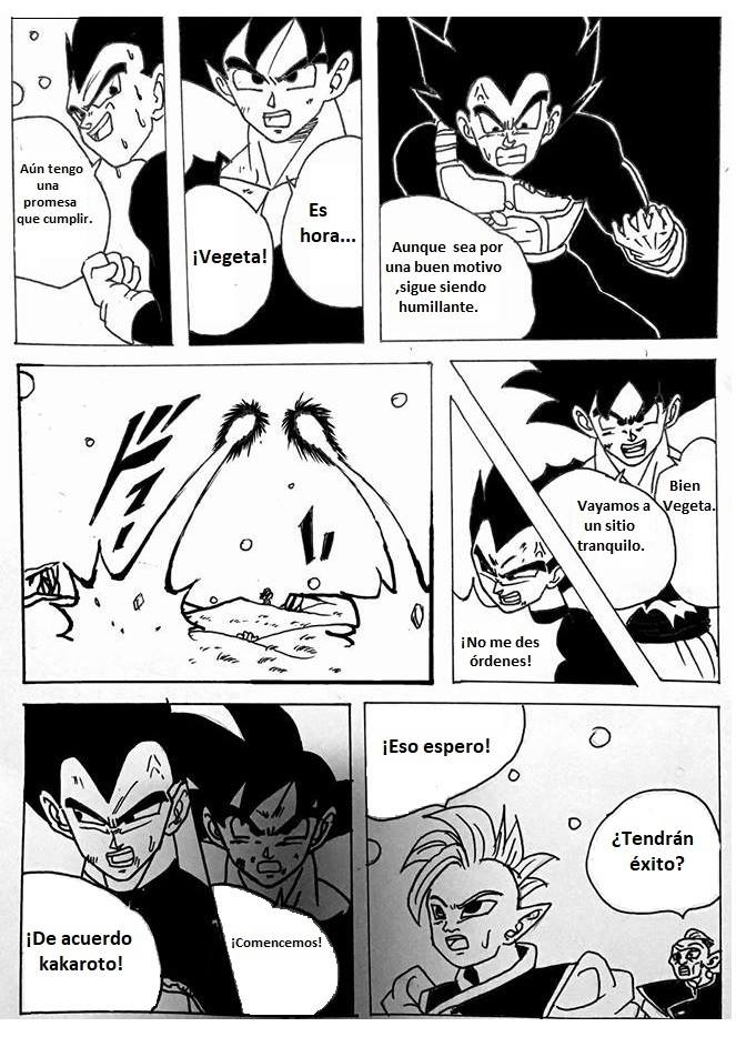 Gogeta vs zamasu historia alternativa español! изображение № 5