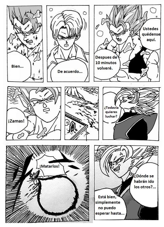 Gogeta vs zamasu historia alternativa español! изображение № 8