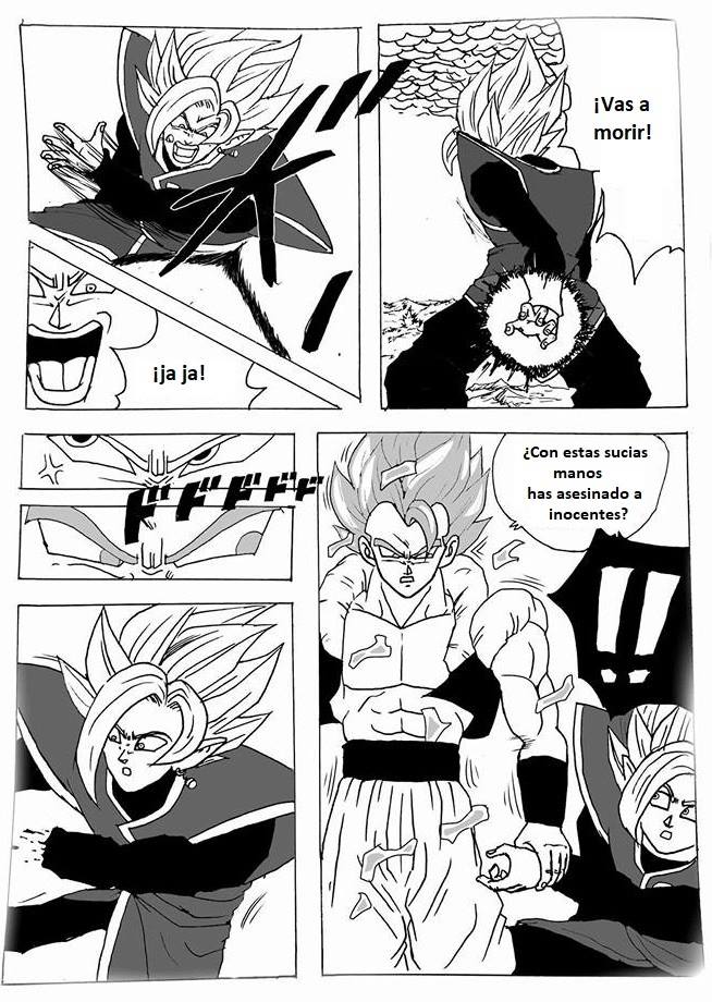 Gogeta vs zamasu historia alternativa español! изображение № 13